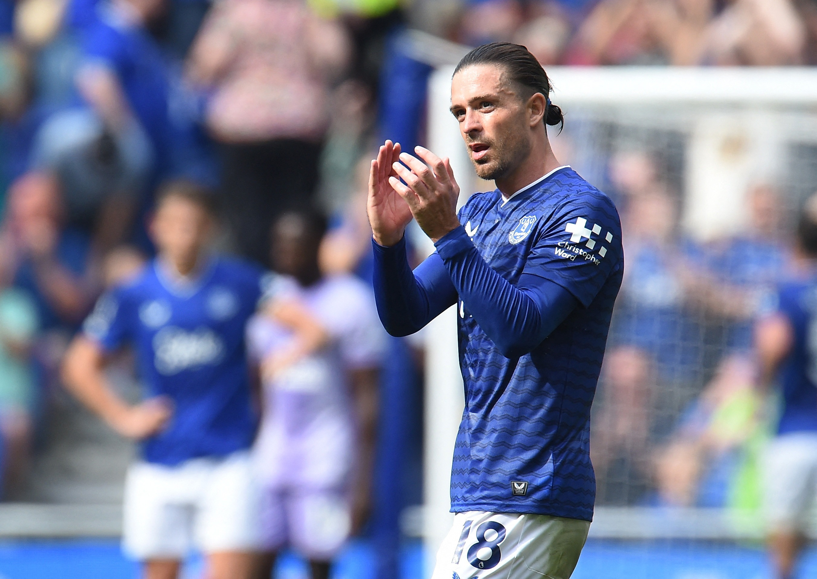 买断费5000万镑！邮报：埃弗顿希望签格拉利什，对他估价2000万镑