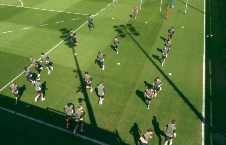 几乎全员仁！除三门乌尔赖希，拜仁球员均参加战皇马赛前最后一练