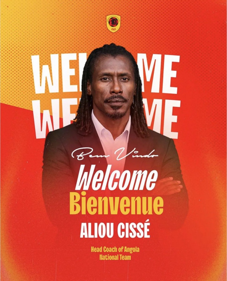 曾带塞内加尔夺非洲杯冠军，官方：阿利乌·西塞任安哥拉队主教练
