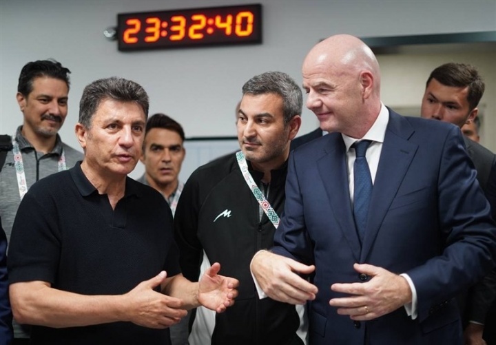 现场观战伊朗！因凡蒂诺：FIFA不涉政治，但会尽力让伊朗去世界杯