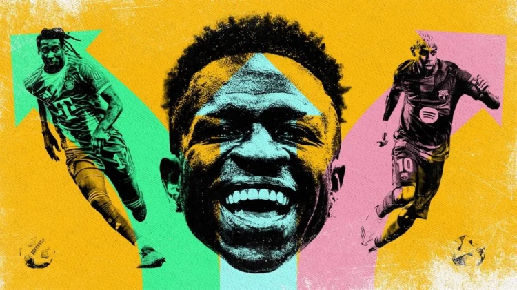 BBC世界十大边锋：奥利塞第1 亚马尔第2维尼修斯第3 迪马尔科入选