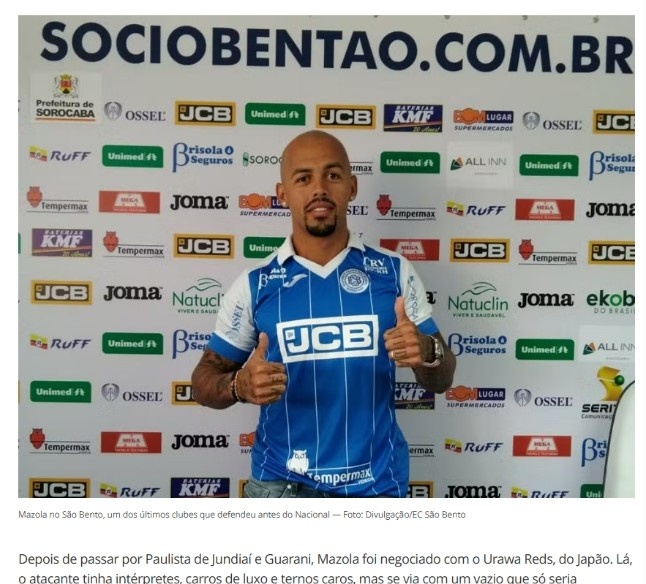 前浙江外援马佐拉：我在日本和中国赚了很多钱，但没亲人导致抑郁