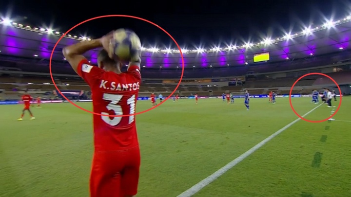 绝平因换人未完成被吹！保罗·索萨怒喷：裁判水平不够，他吹哨了