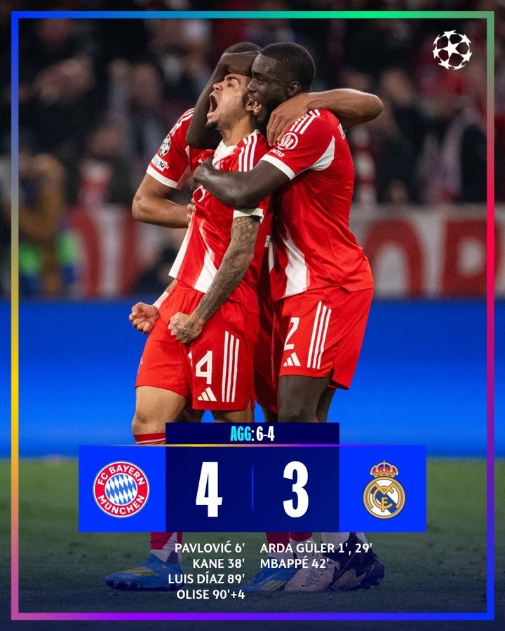 拜仁4-3皇马！意甲球迷集体反思：这才是足球 和意甲像是两个世界