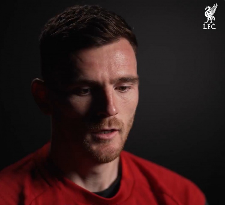 罗伯逊：战水晶宫首秀我还是无名小卒，是否利物浦传奇由他人评判