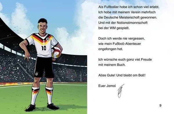 图片报：穆西亚拉出版两本儿童读物，讲述青少年时期的足球故事