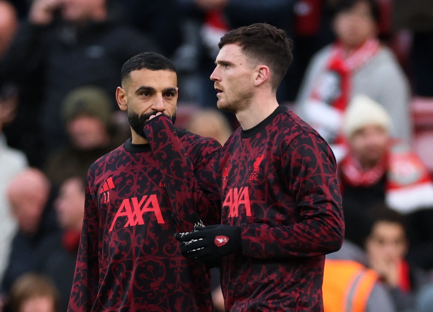 名宿：萨拉赫完全有理由摆烂，但他却和全队一起完成赛后恢复训练