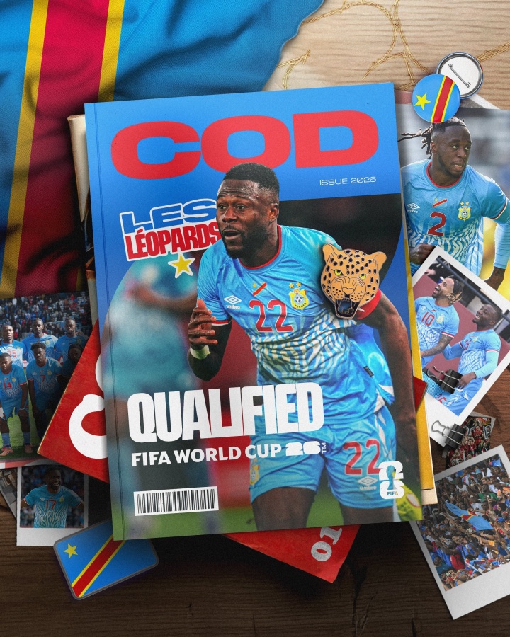 时隔52年重返世界杯！民主刚果政府宣布今天全国放假庆祝晋级