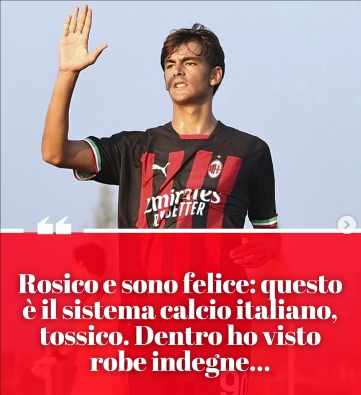 前米兰青训：意大利5万欧能带业余球员去意丙，教练无法决定首发