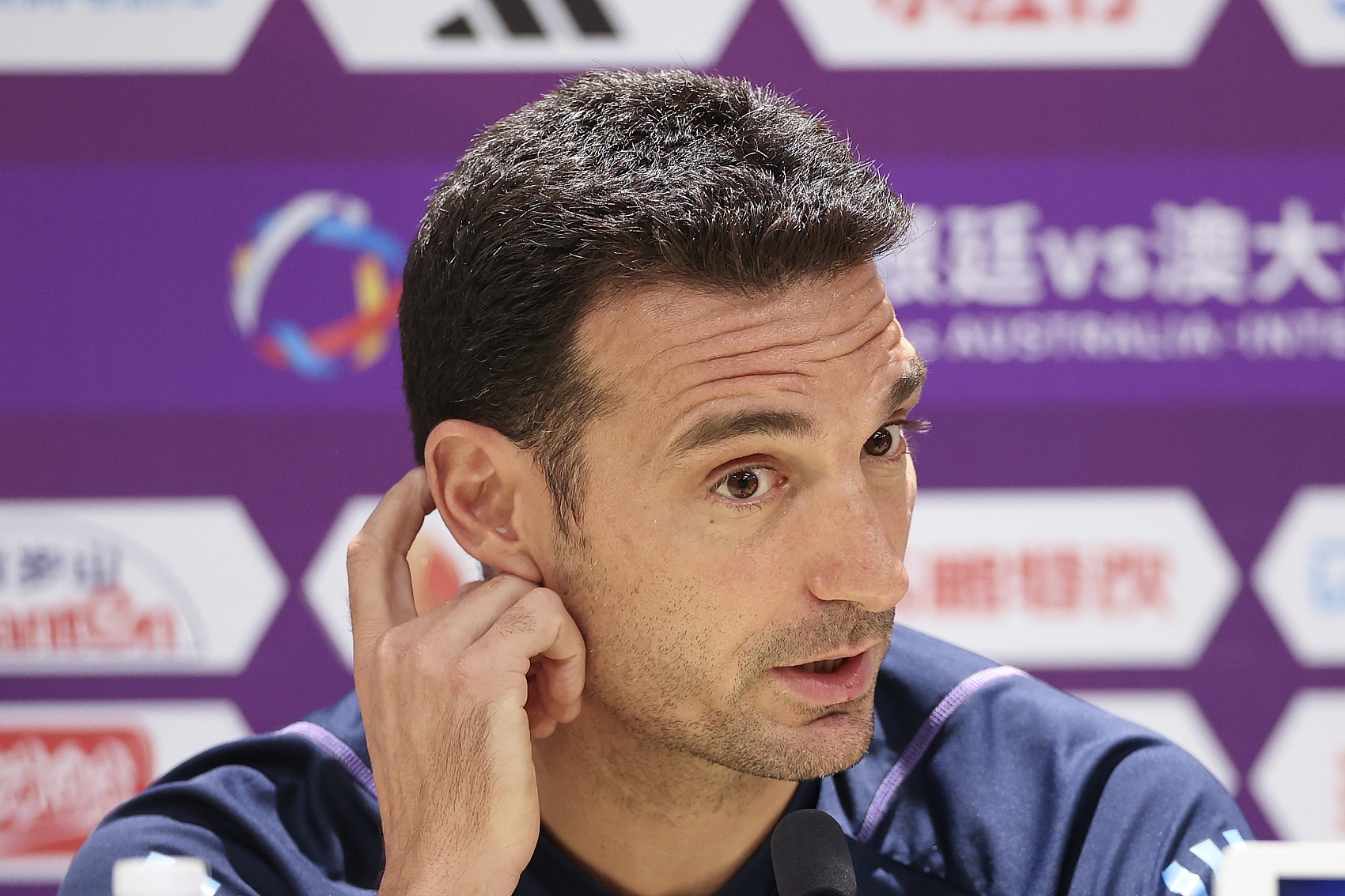 斯卡洛尼：所有球员都应该明白，国家队每场比赛都是决定性考核