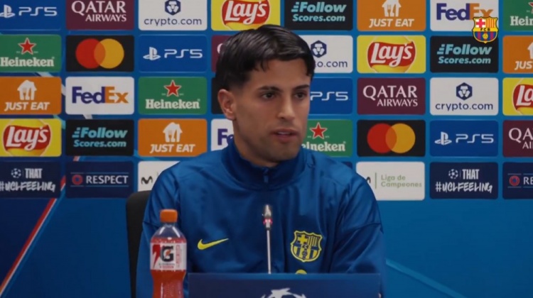 坎塞洛：我是利雅得新月的球员，但是留在巴萨的机会总是存在的