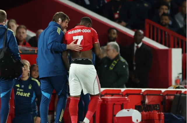 独立报：森林队边锋奥多伊遭严重伤病 将缺席球队本赛季剩余比赛