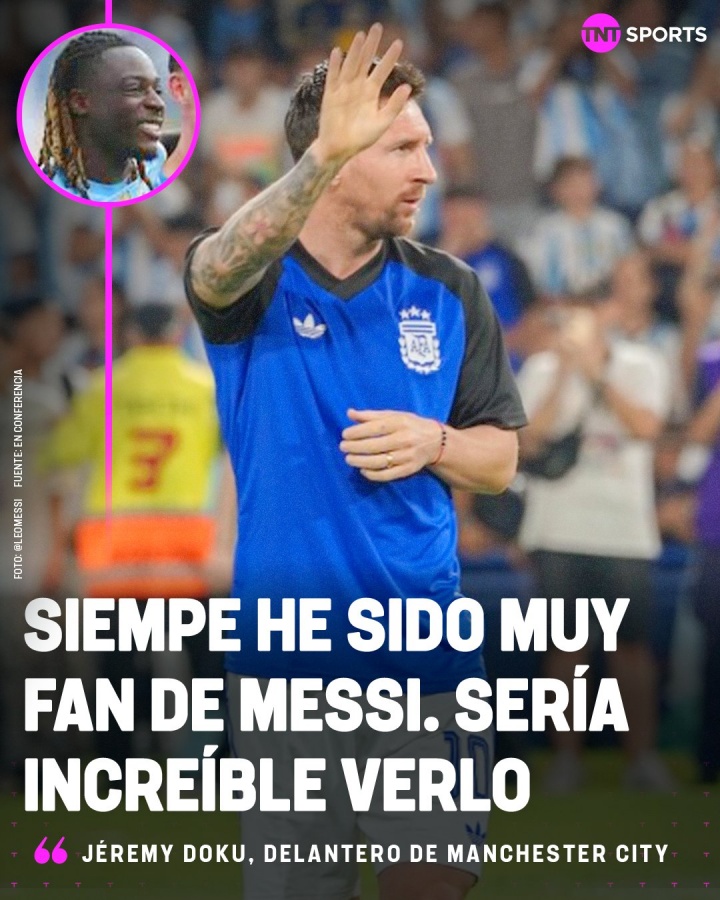 多库：我不是那种会要球衣的，但世界杯想交手阿根廷要件梅西球衣