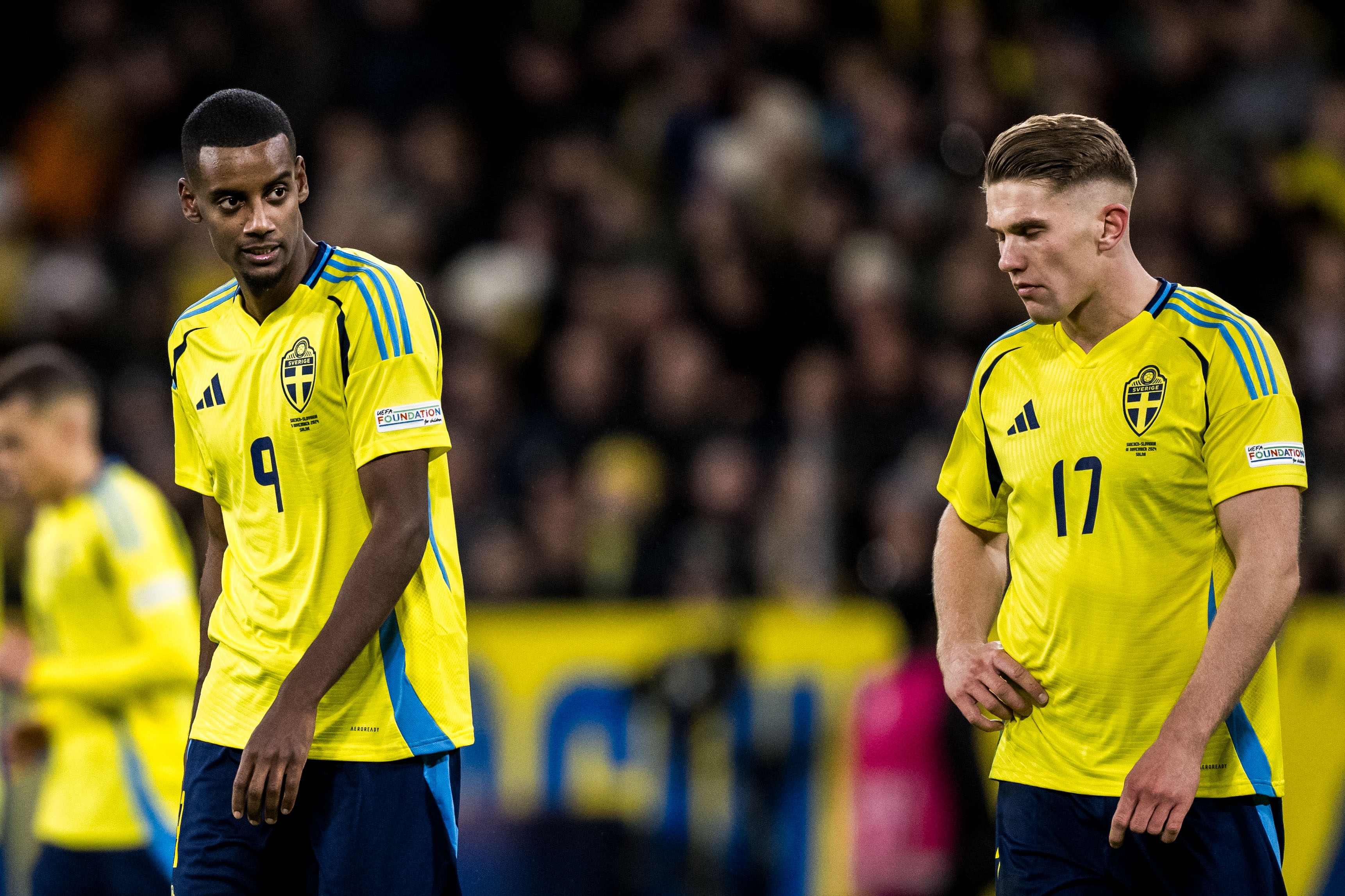 躺进世界杯！伊萨克因伤缺席附加赛，身价1亿欧世预赛4场0球0助