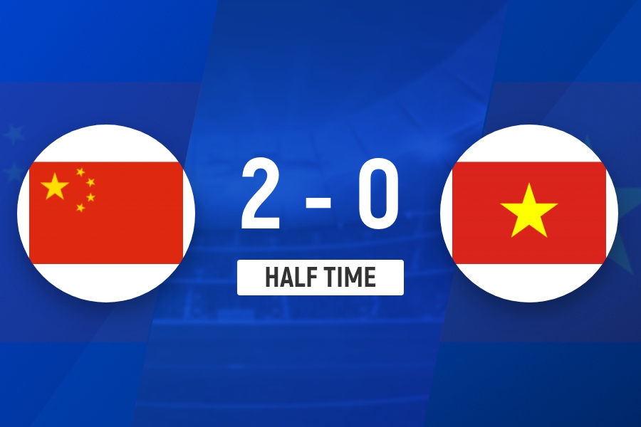 半场-郑璐5分钟双响余星悦送助攻 U20女足暂2-0越南