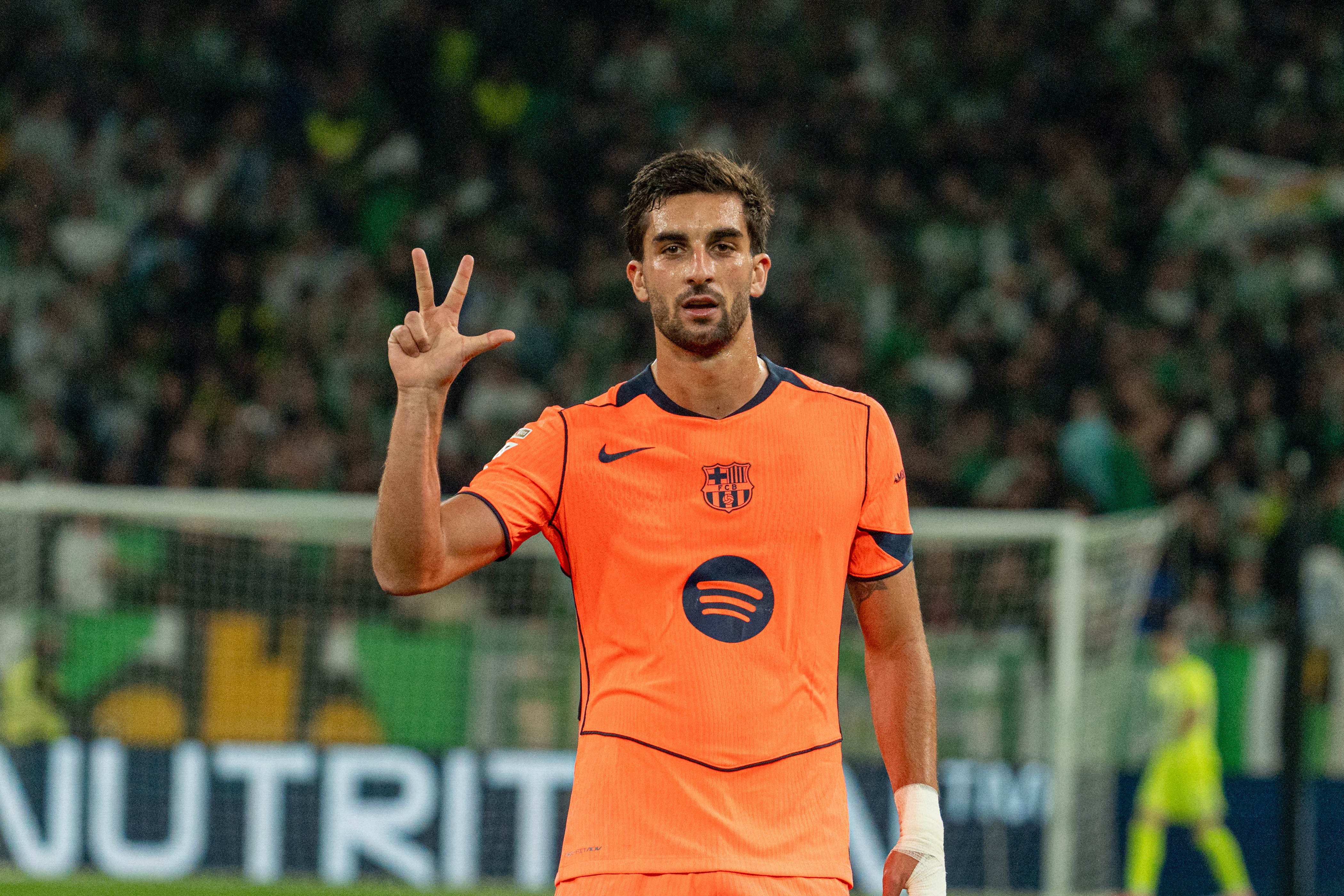 每体：费兰已代表巴萨出战199场，即将迎来200场里程碑