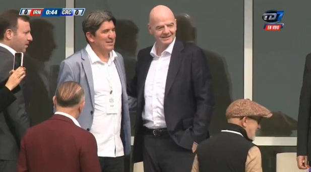 打包票！因凡蒂诺：伊朗会参加世界杯，比赛将在美国正常举行