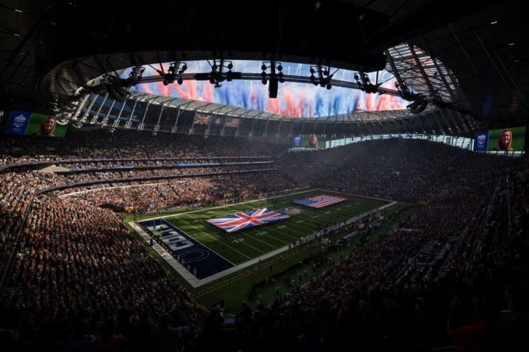 英媒：NFL伦敦赛落地热刺主场，多功能球场助力球队豪掷转会预算