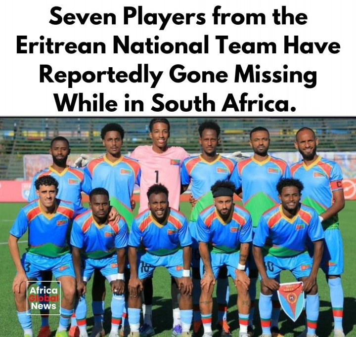 非媒：厄立特里亚国家队发生球员叛逃事件 7名本土球员在南非失踪