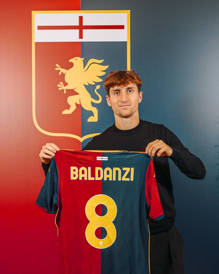 巴尔丹齐：我被热那亚球迷的热情打动，希望帮助球队成功保级