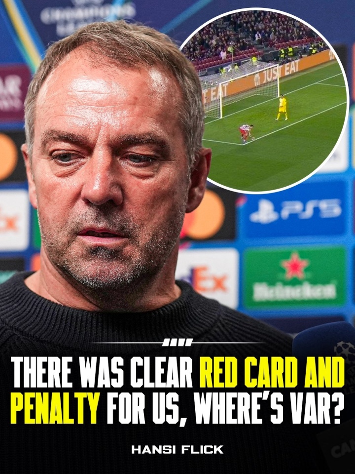 弗里克：不懂为什么普比尔禁区内手球VAR没介入 不然要VAR干啥？