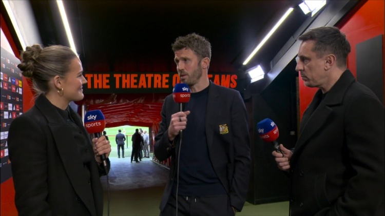 卡里克：梅努训练中出现一点小问题，今晚没必要让他冒险出场